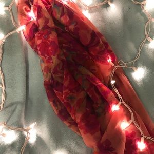 Floral scarf